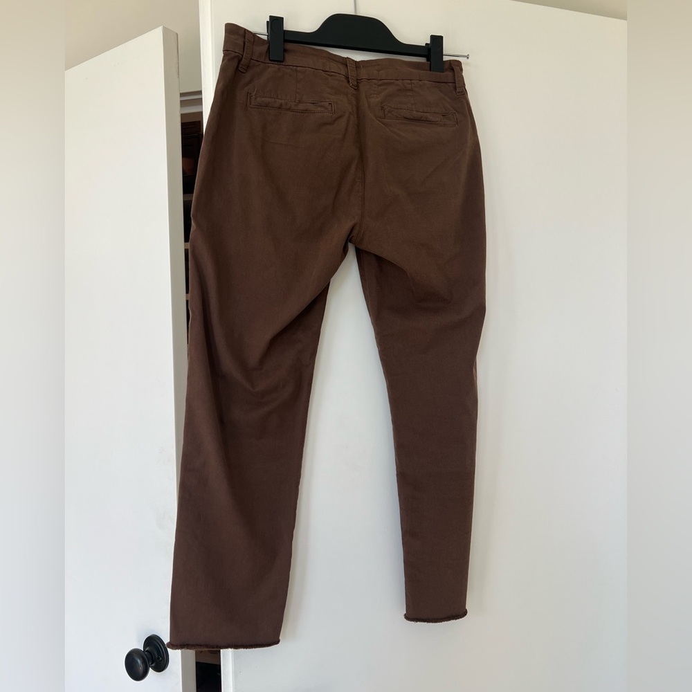 Frank & Eileen Wicklow chino pant chocolate - Picture 5 of 6